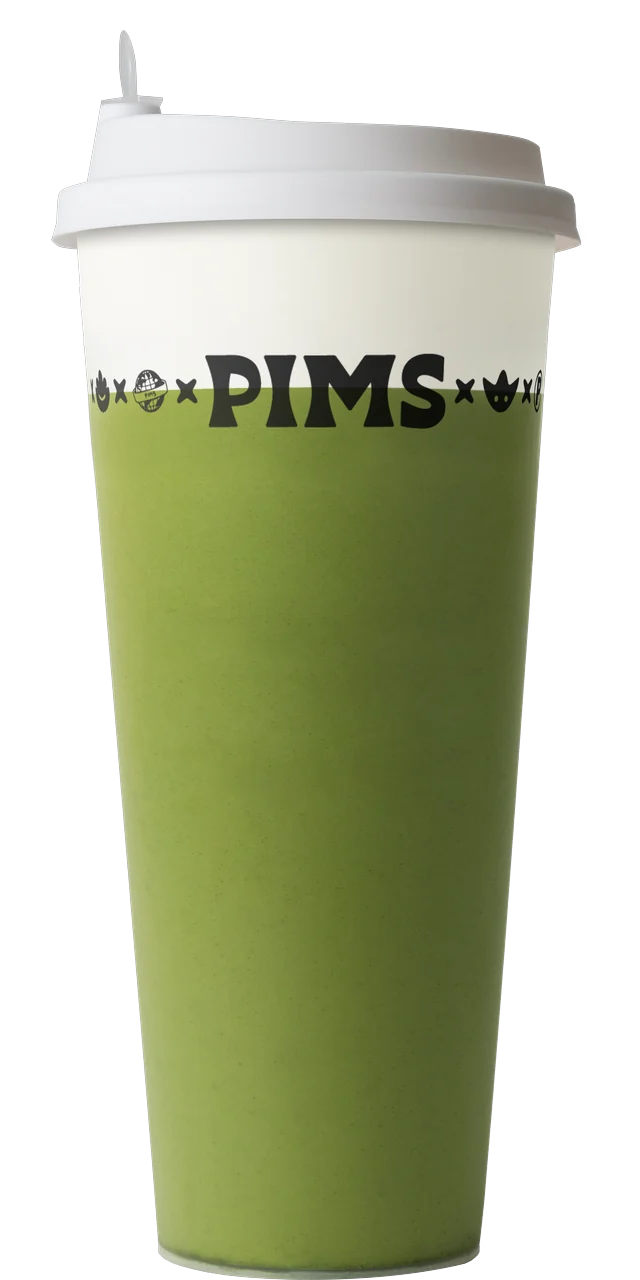 Молочная Матча с PIMS кремом